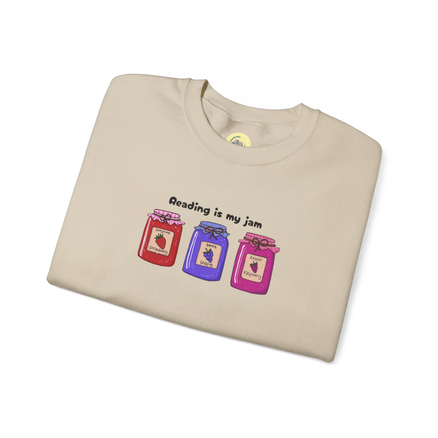 Jam Lover's Crewneck Sweatshirt | Comfy Gift for Foodies, Cozy Unisex Apparel for Casual Wear, Perfect for Birthdays & Holidays