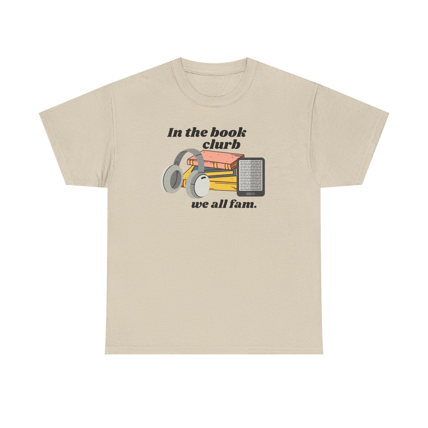 Book Club Unisex Tee - Perfect for Readers, Gifts for Literature Lovers, Cozy Gatherings, Birthday Celebrations, Bookish Apparel
