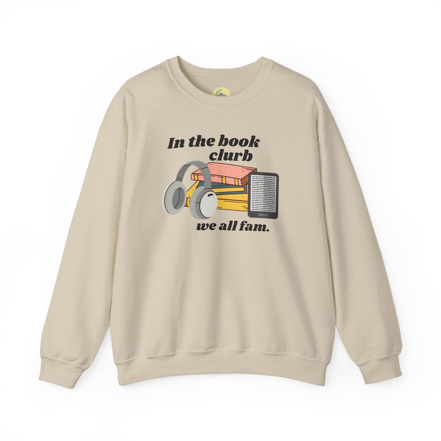 Book Club Crewneck Sweatshirt - Cozy Gift for Readers, Unisex Pullover, Book Lover Apparel, Gifts for Bookworms, Literary Sweatshirt