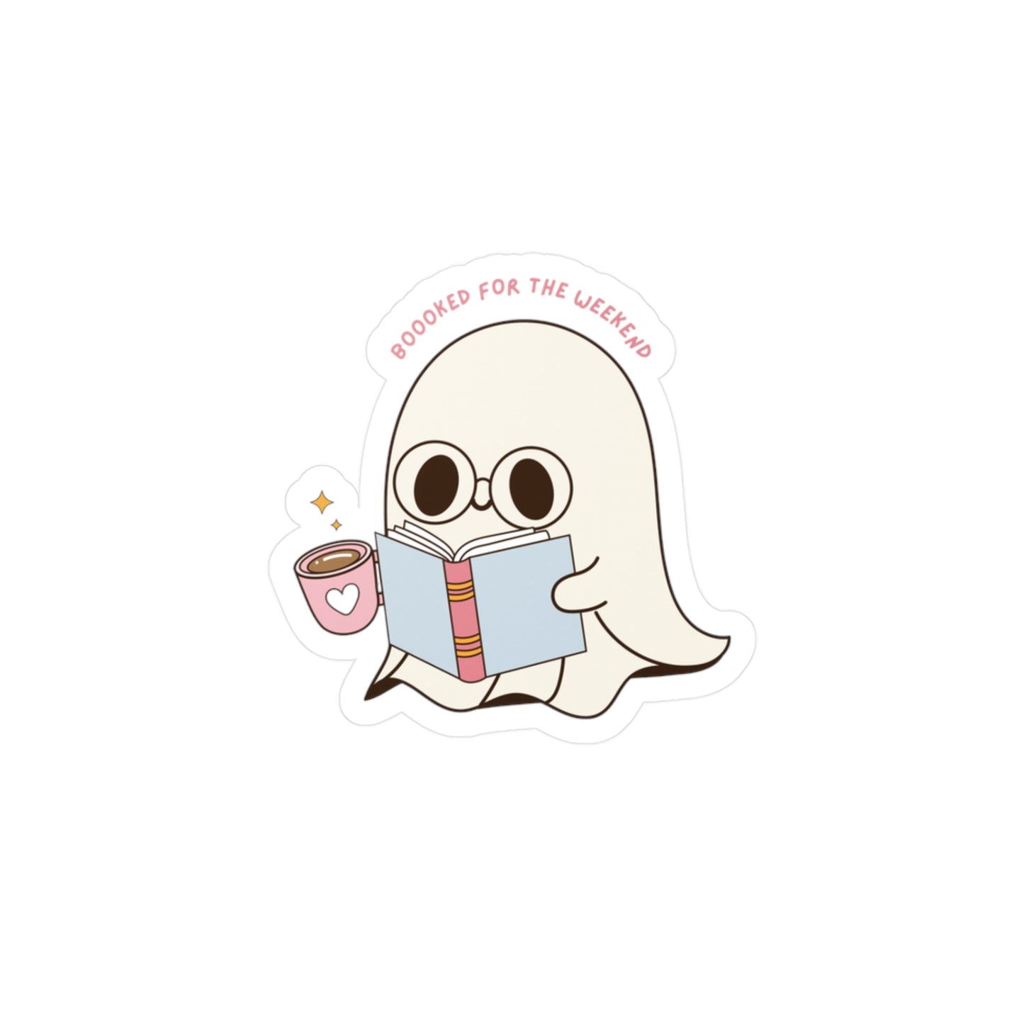 Booked For the Weekend Ghost- Decal