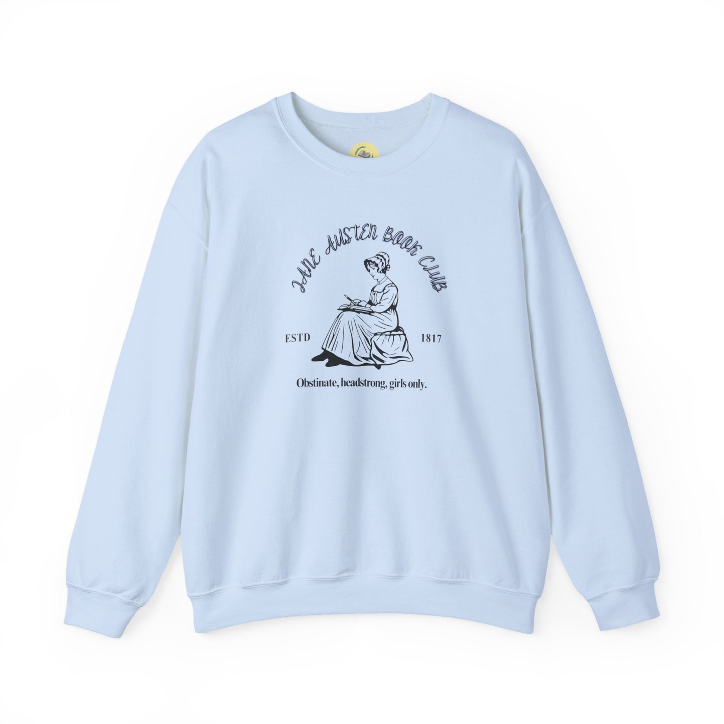 Jane Austen Book Club Sweatshirt, Literary Gift, Cozy Crewneck, Book Lover Apparel, Reading Gift, Classic Literature Fashion