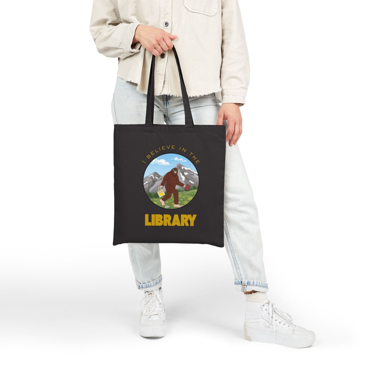 I Believe in The Library- Tote