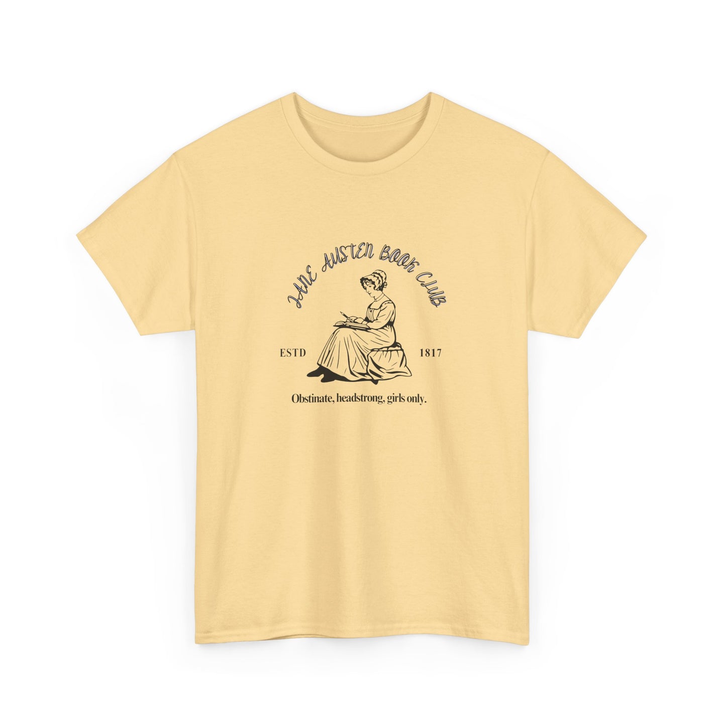 Jane Austen Book Club Unisex Tee - Perfect for Book Lovers, Literary Gifts, Casual Wear, Book Club Events, and Summer Gatherings