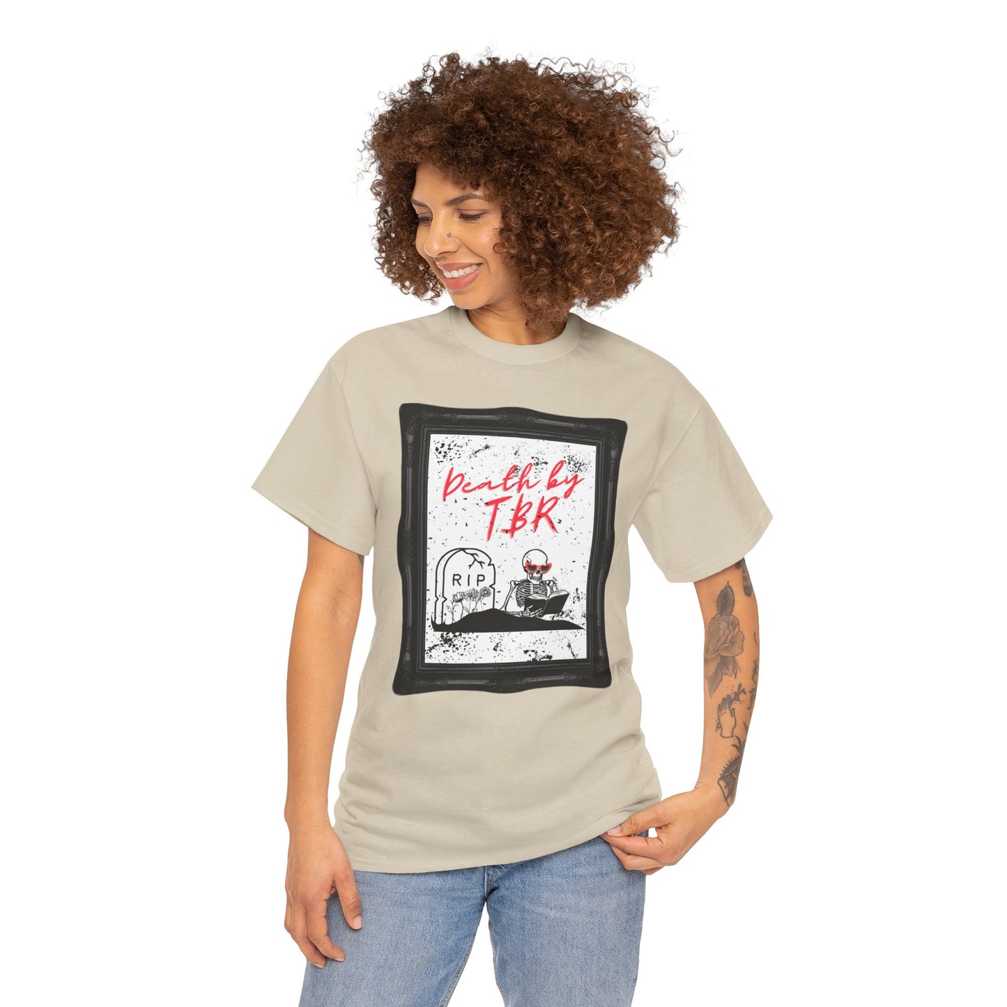 Death by TBR Shirt - Unisex Heavy Cotton Tee