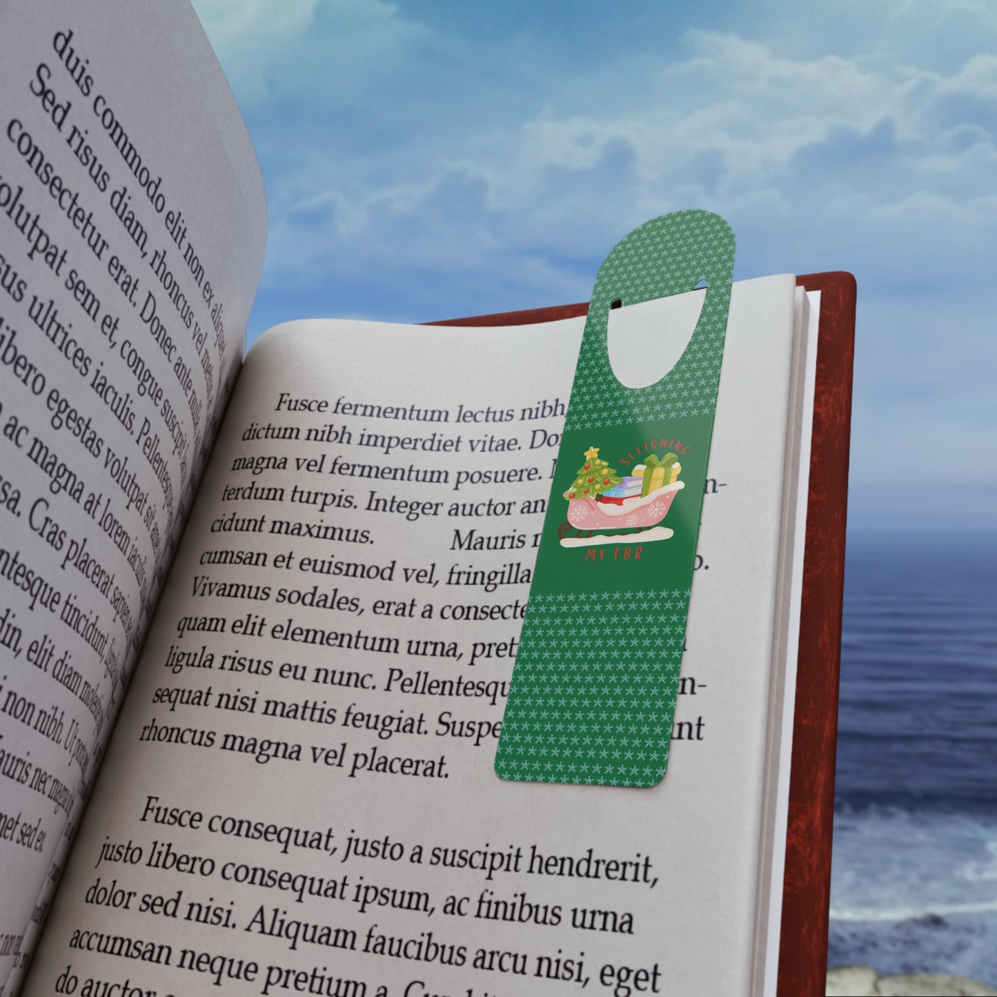 Sleighing my TBR -Bookmark