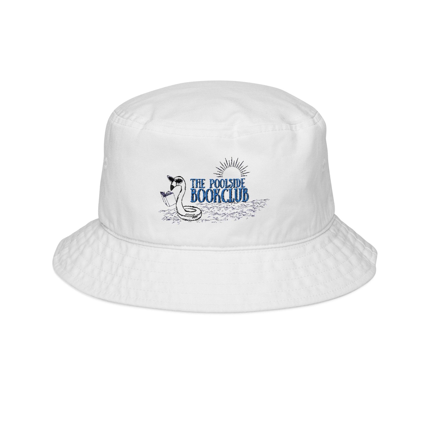 Poolside Bookclub Bucket Hat (Embroidery)