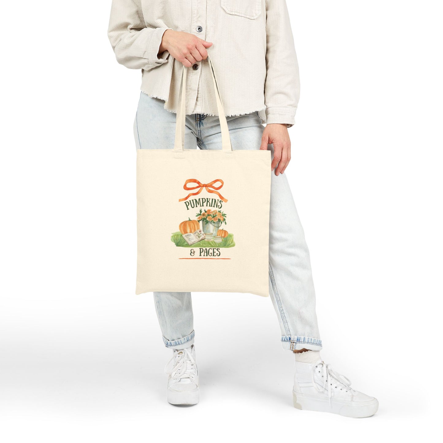 Pumpkins & Pages Tote