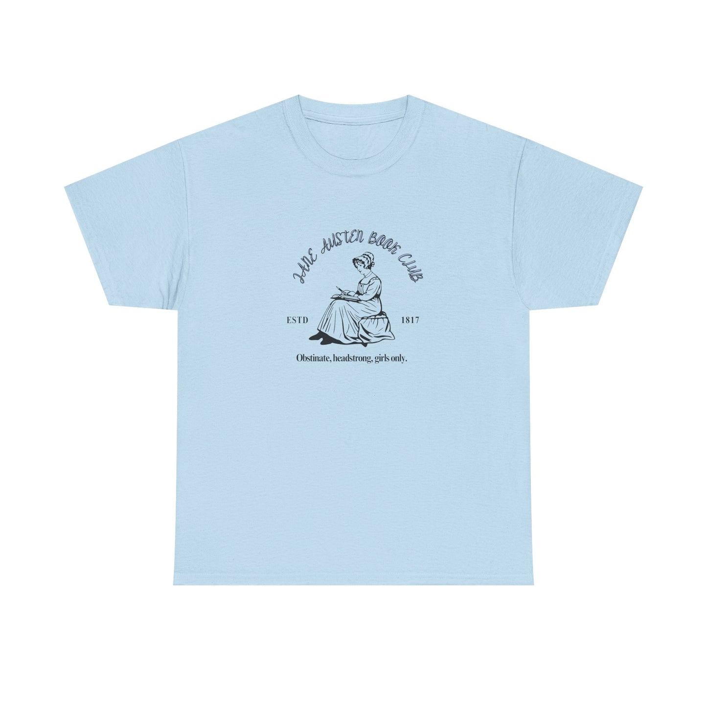Jane Austen Book Club Unisex Tee - Perfect for Book Lovers, Literary Gifts, Casual Wear, Book Club Events, and Summer Gatherings