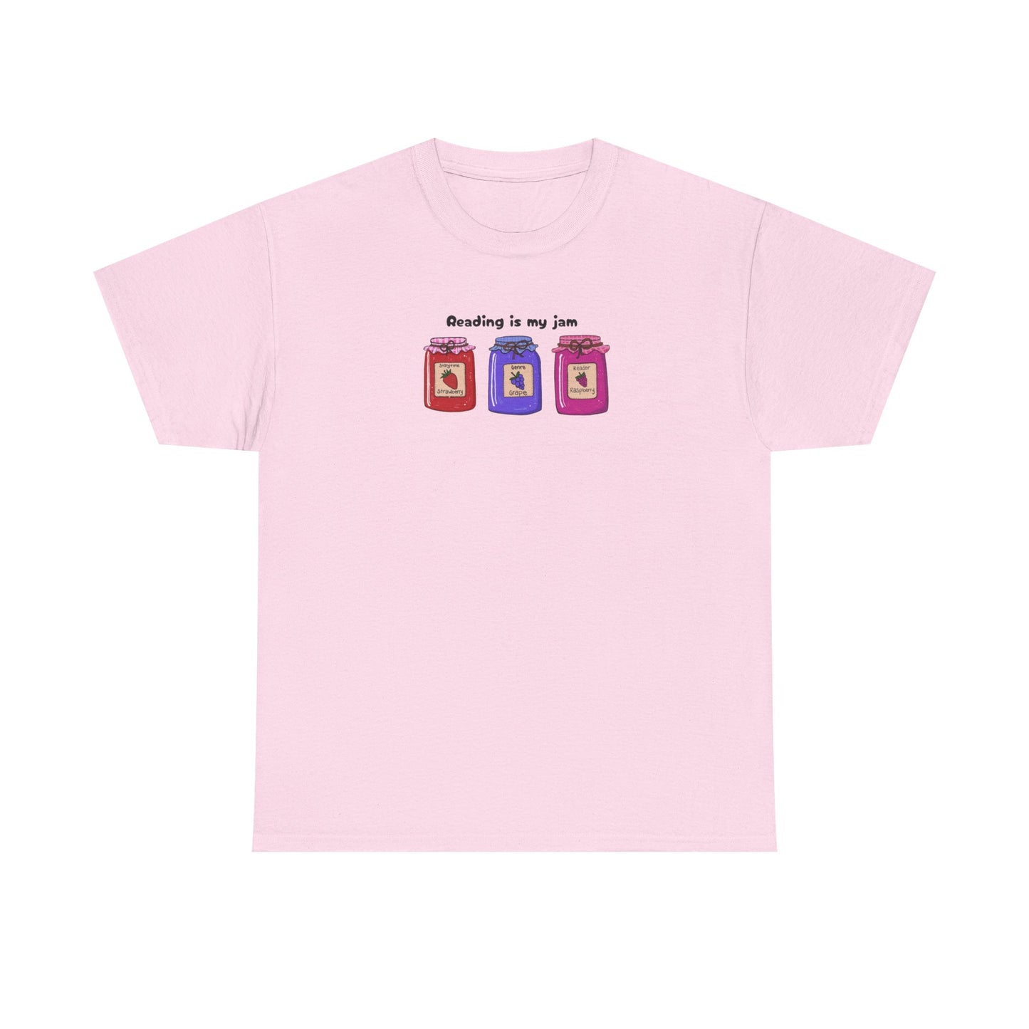 Reading is my jam-Unisex Heavy Cotton Tee
