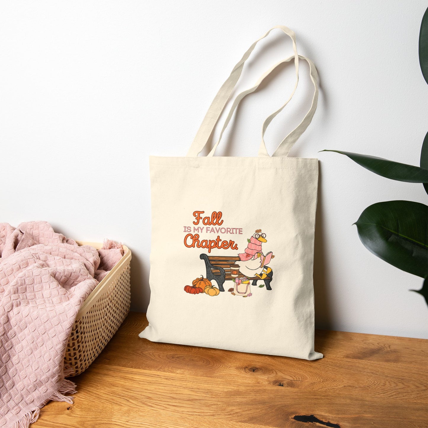 Fall Is My Favorite Chapter Tote