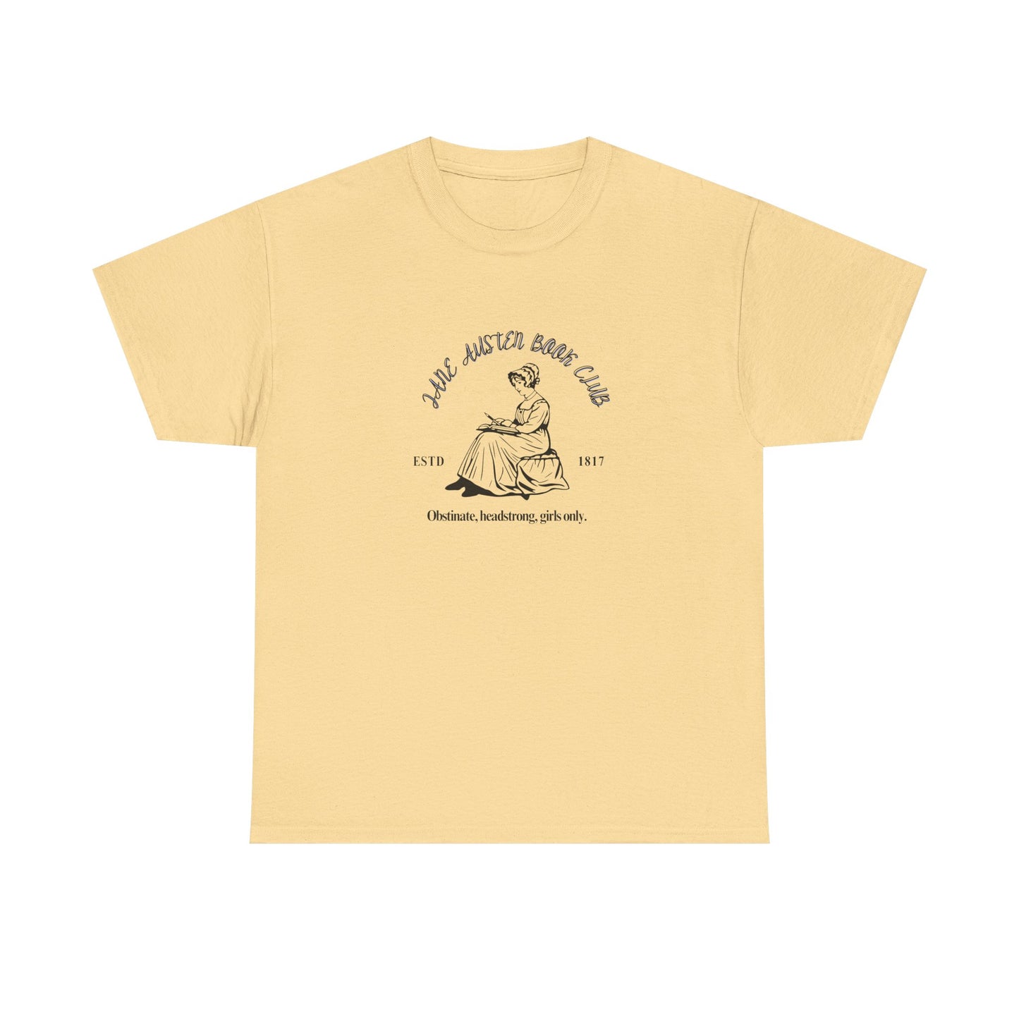 Jane Austen Book Club Unisex Tee - Perfect for Book Lovers, Literary Gifts, Casual Wear, Book Club Events, and Summer Gatherings