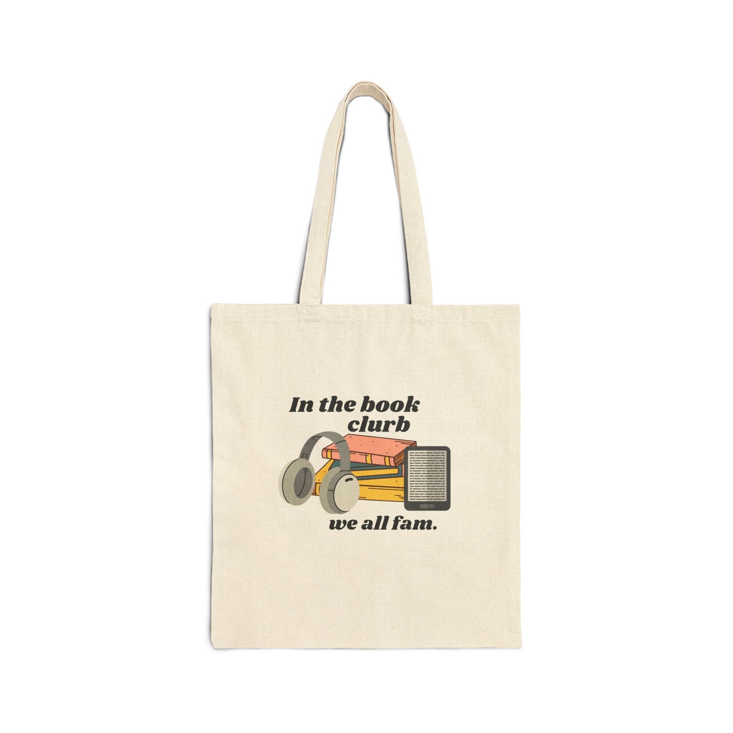 Book Club Tote Bag, Eco-Friendly Bag, Literary Gift, Reading Accessory, Bag for Book Lovers, Unique Bookish Tote