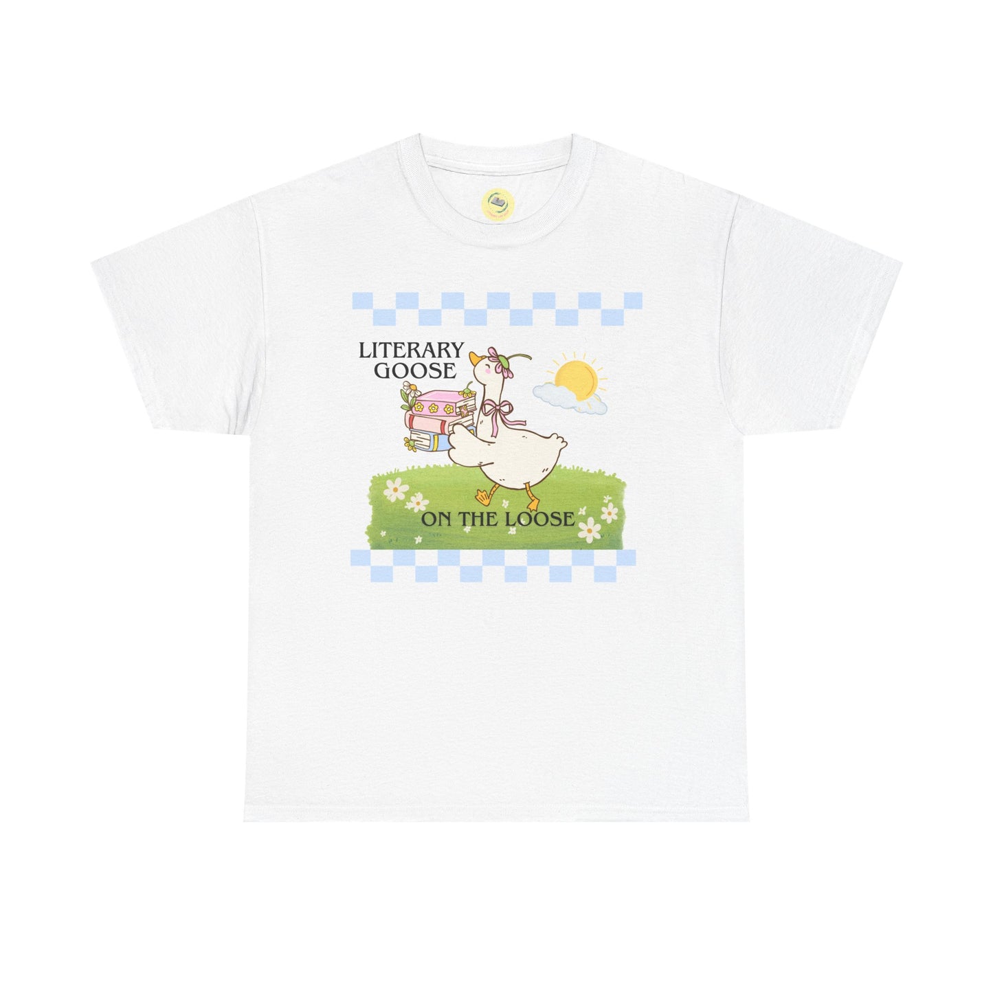 Literary Goose on The Loose- Tee