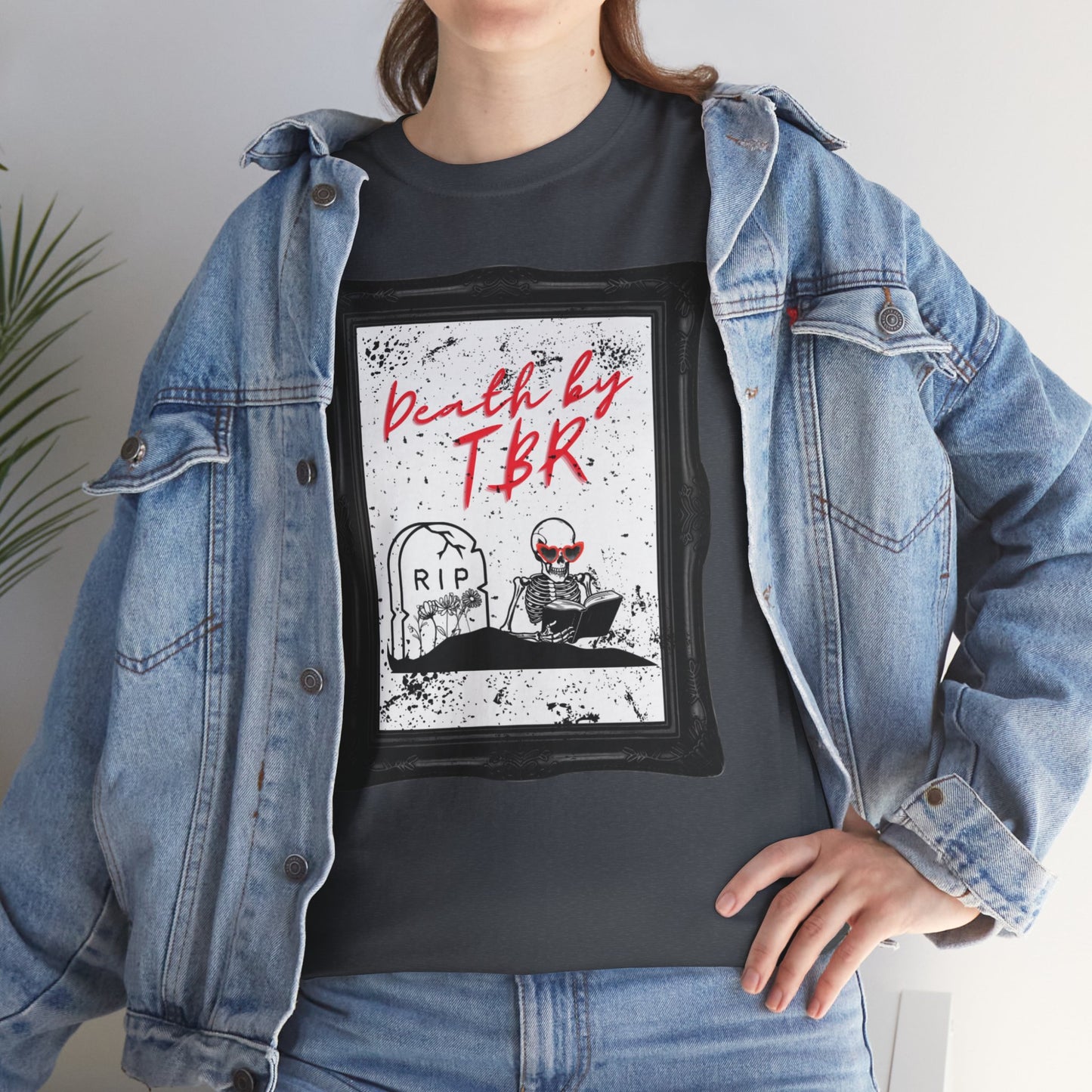 Death by TBR Shirt - Unisex Heavy Cotton Tee