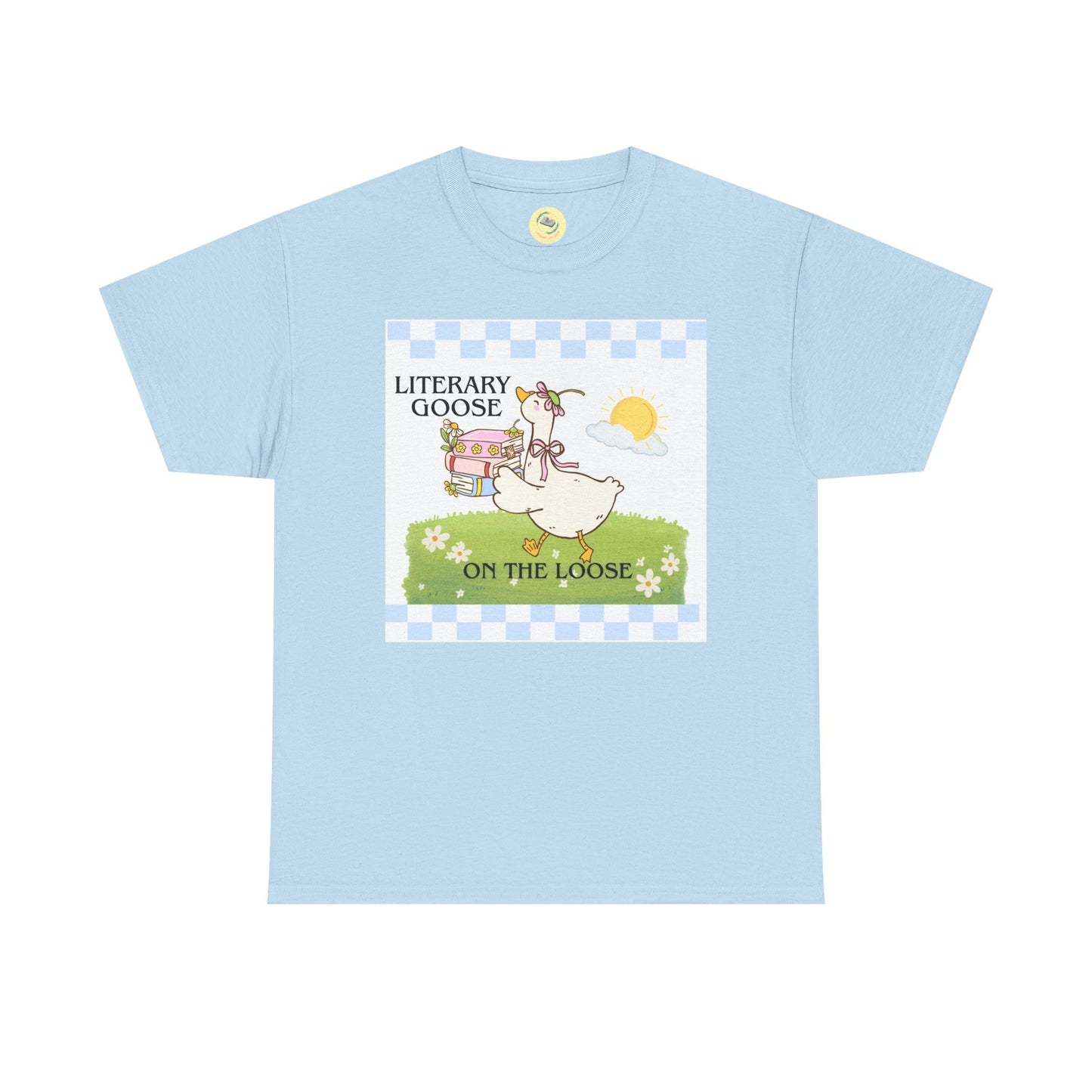 Literary Goose on The Loose- Tee