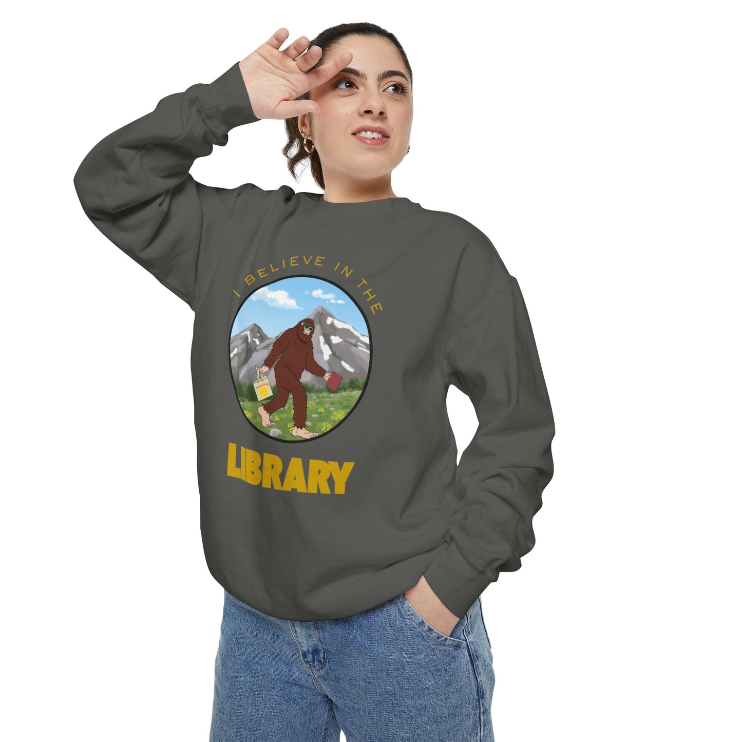 "I Believe in the Library"- Sweatshirt