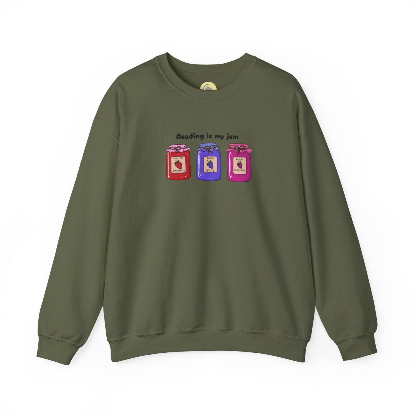 Jam Lover's Crewneck Sweatshirt | Comfy Gift for Foodies, Cozy Unisex Apparel for Casual Wear, Perfect for Birthdays & Holidays