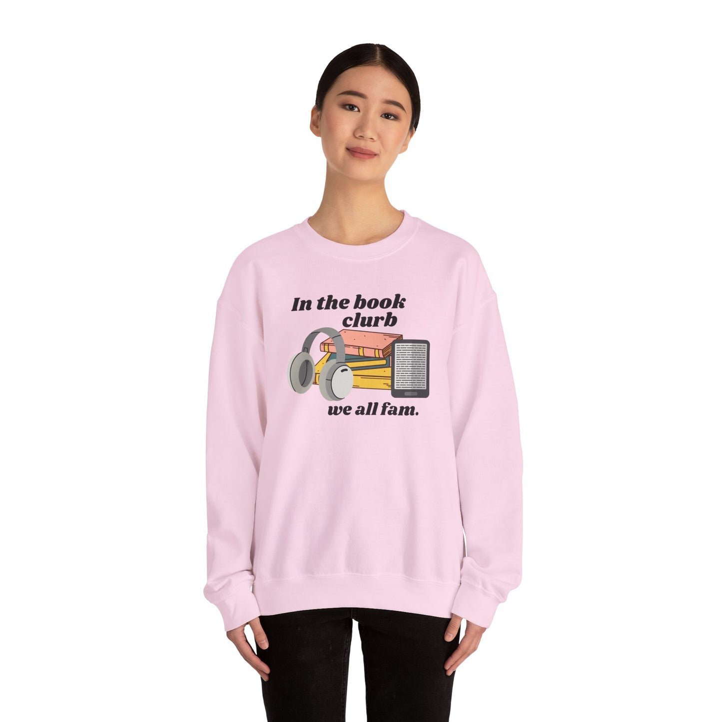 Book Club Crewneck Sweatshirt - Cozy Gift for Readers, Unisex Pullover, Book Lover Apparel, Gifts for Bookworms, Literary Sweatshirt