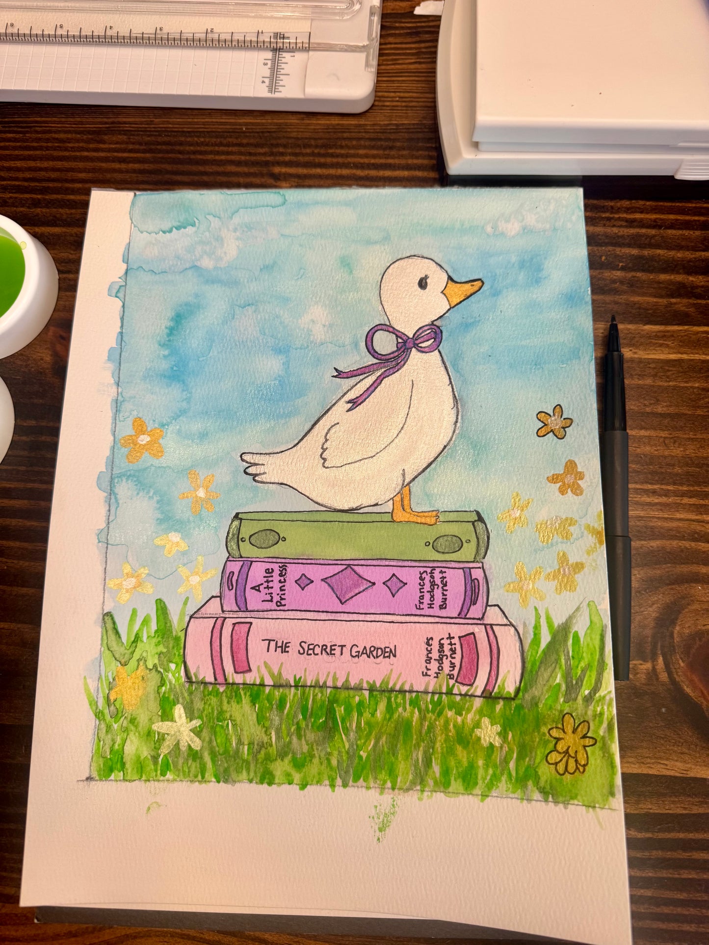 Bookshop Watercolors