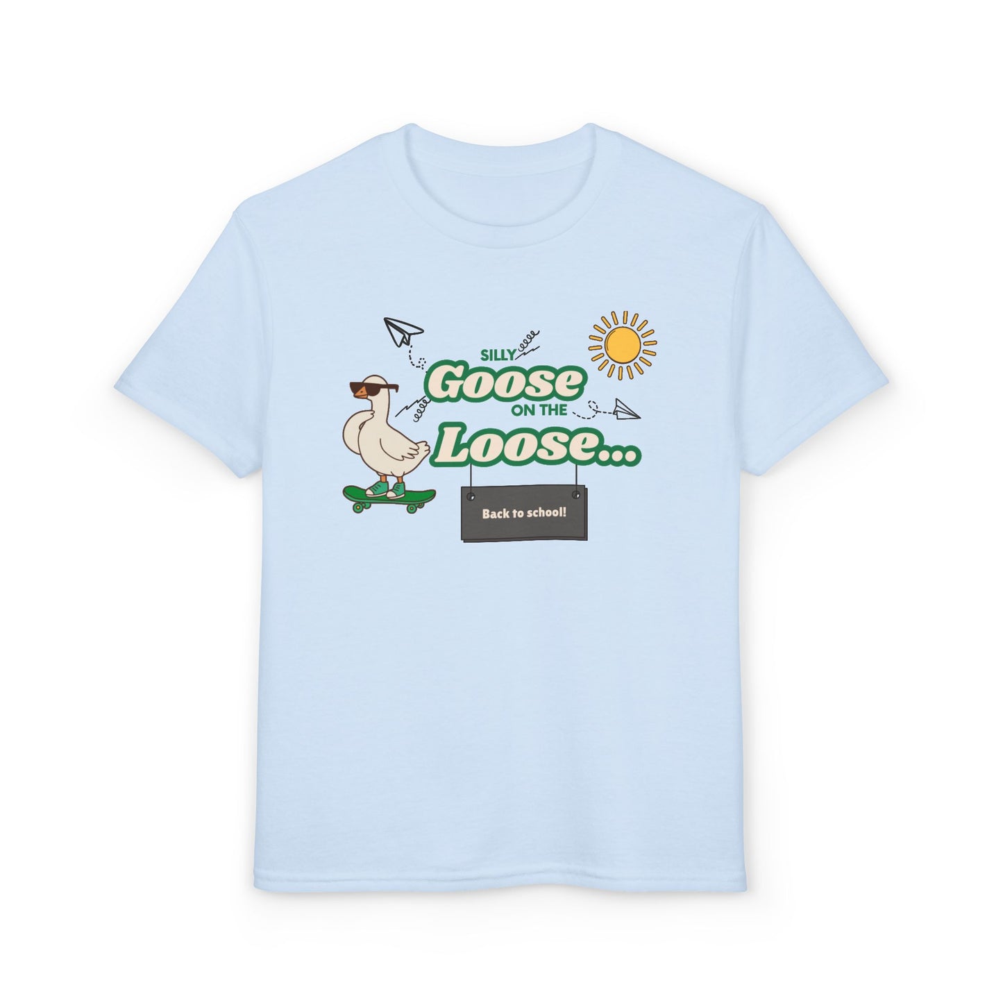 Silly Goose Loose, Back-to-School- KidsTee