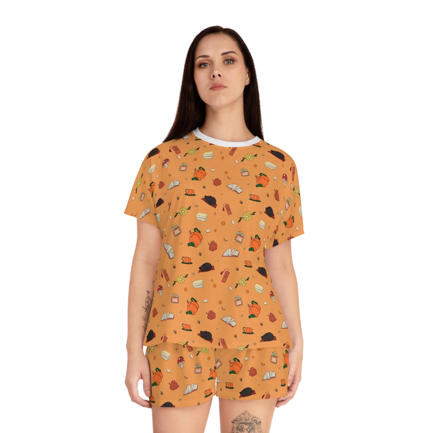Cozy Fall Short Pajama Set