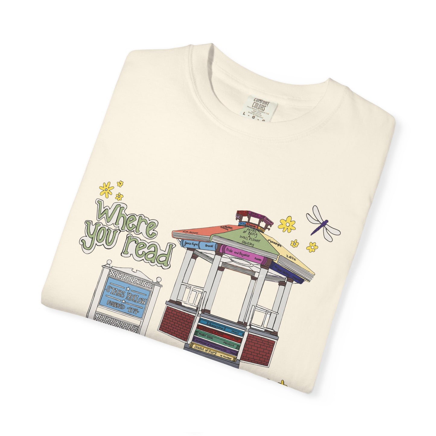 "Where You Read, I Will Follow"- Tee