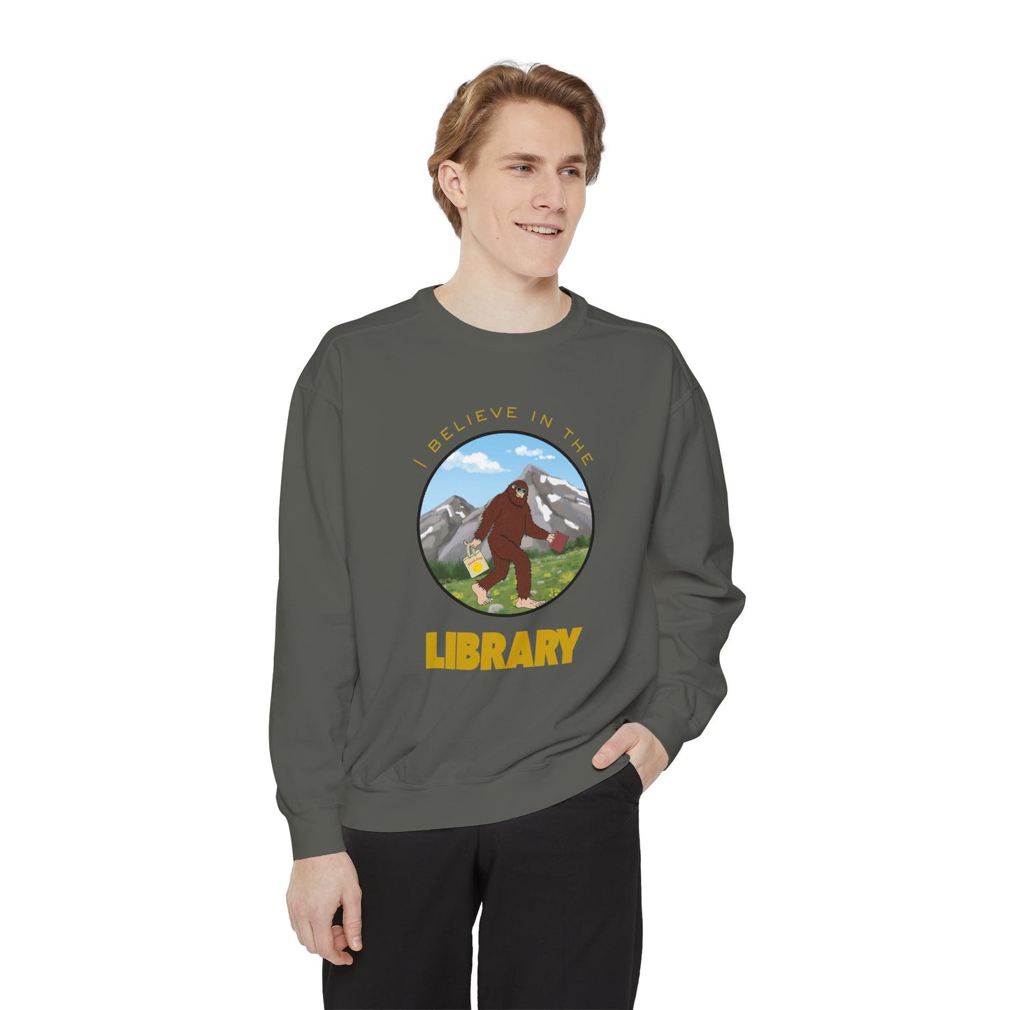 "I Believe in the Library"- Sweatshirt