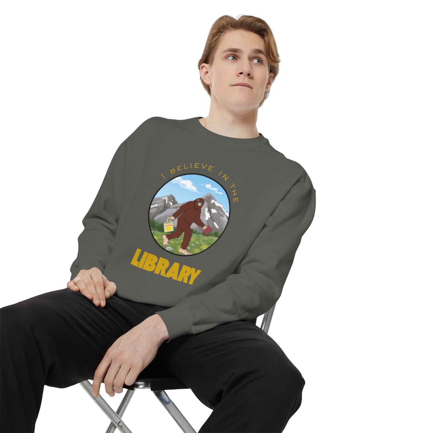 "I Believe in the Library"- Sweatshirt