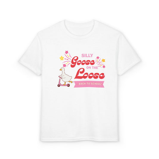 Silly Goose on the Loose- Kids Tee