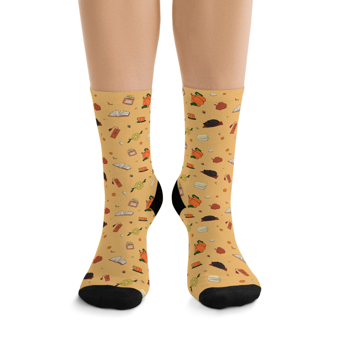 Cozy Reads Crew Socks