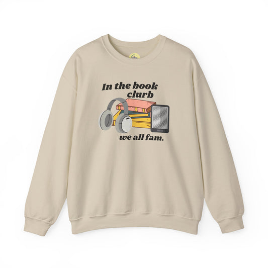 Book Club Crewneck Sweatshirt - Cozy Gift for Readers, Unisex Pullover, Book Lover Apparel, Gifts for Bookworms, Literary Sweatshirt