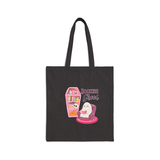 Bookish Ghoul Canvas Tote