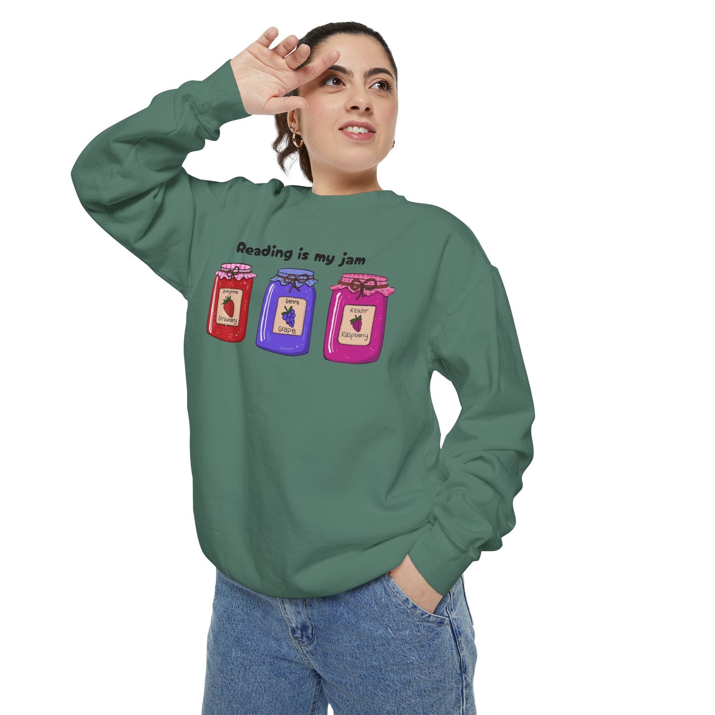 Reading is my Jam- Sweatshirt