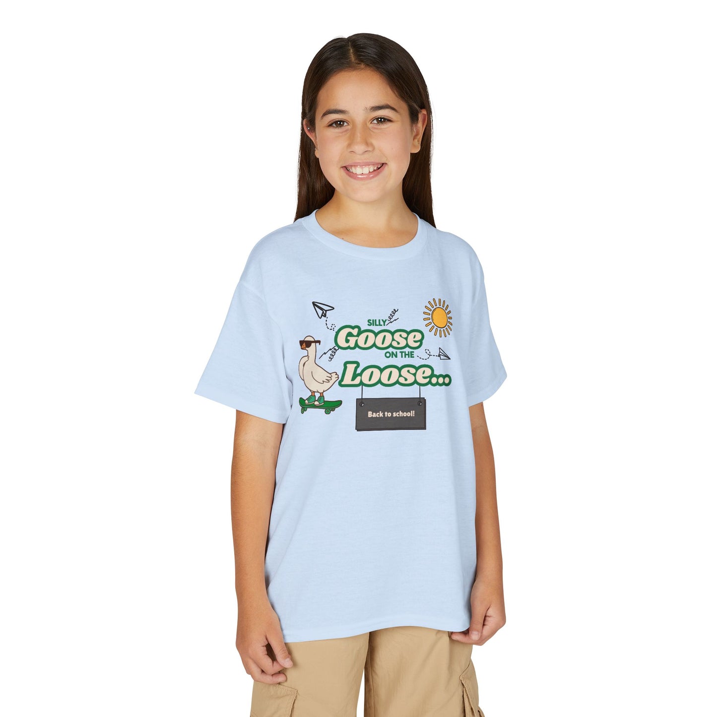 Silly Goose Loose, Back-to-School- KidsTee