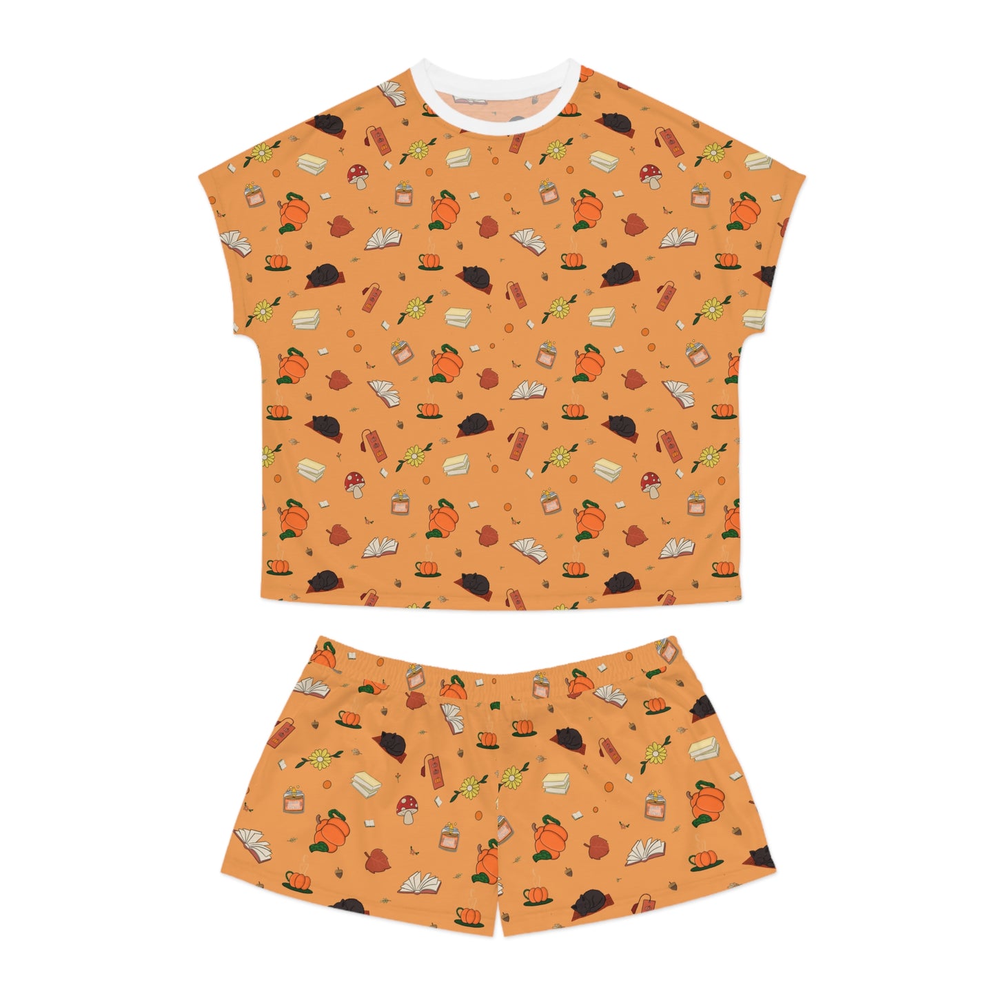 Cozy Fall Short Pajama Set