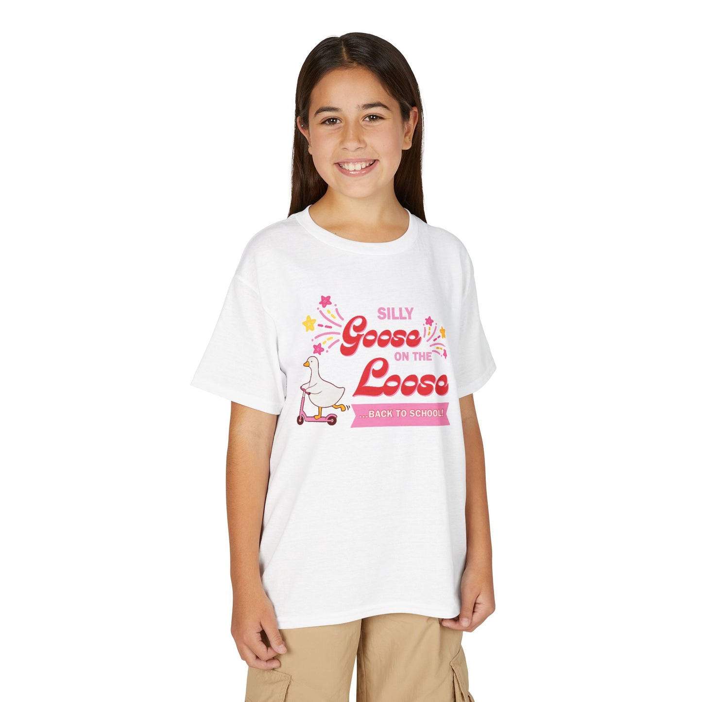 Silly Goose on the Loose- Kids Tee