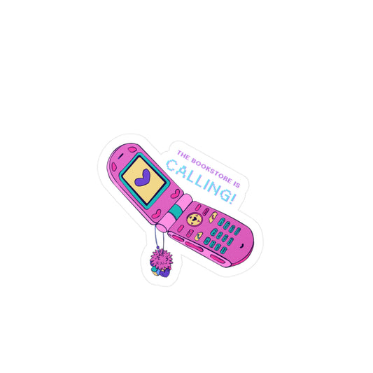 Bookstore Phone Vinyl Decals | Fun Stickers for Book Lovers, Phone Decor, Wall Art, Gifts for Readers