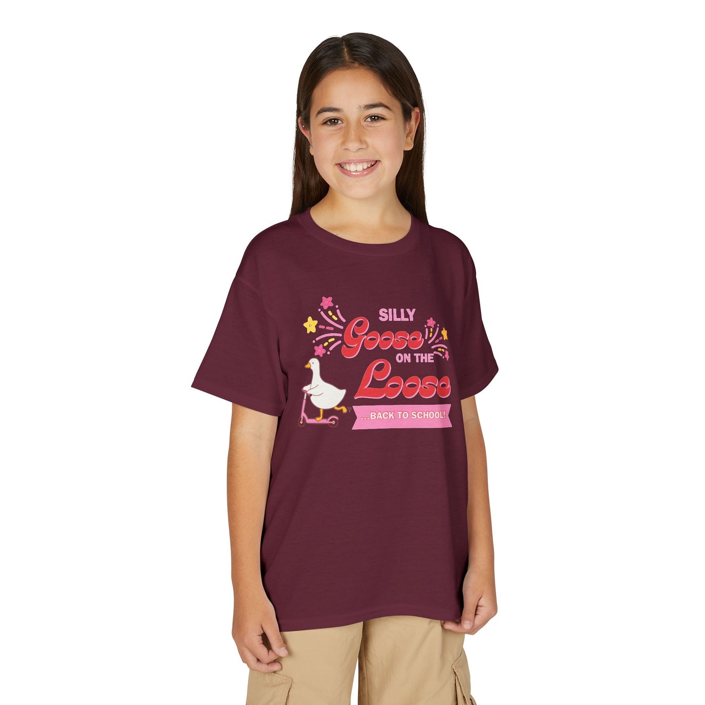 Silly Goose on the Loose- Kids Tee