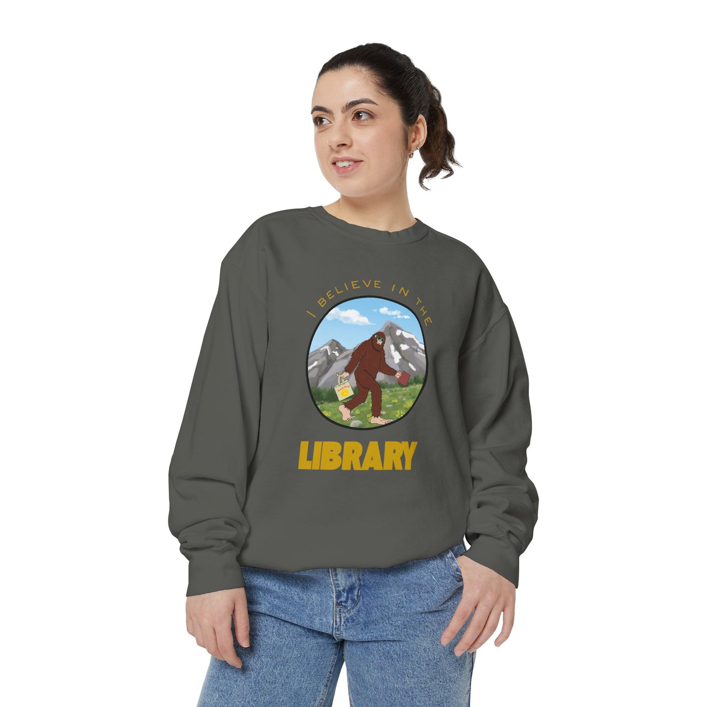 "I Believe in the Library"- Sweatshirt