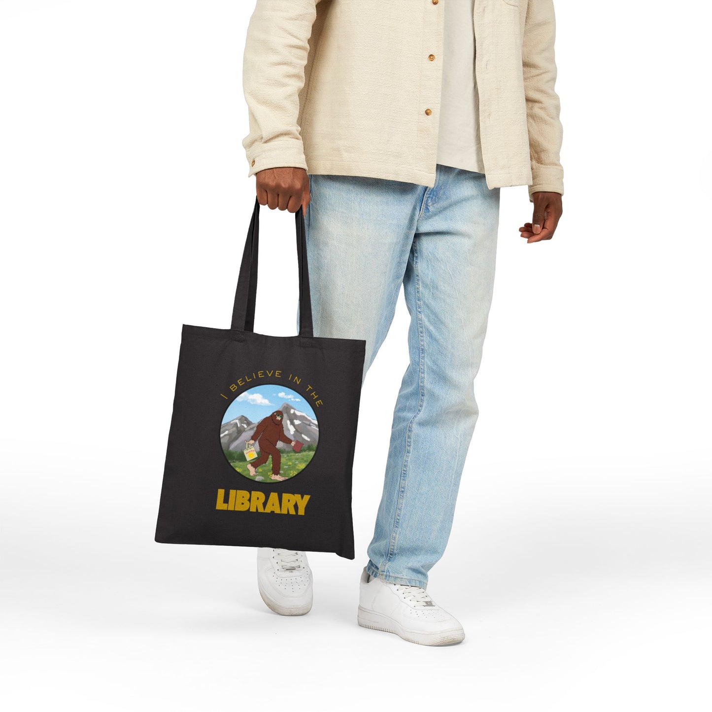 I Believe in The Library- Tote