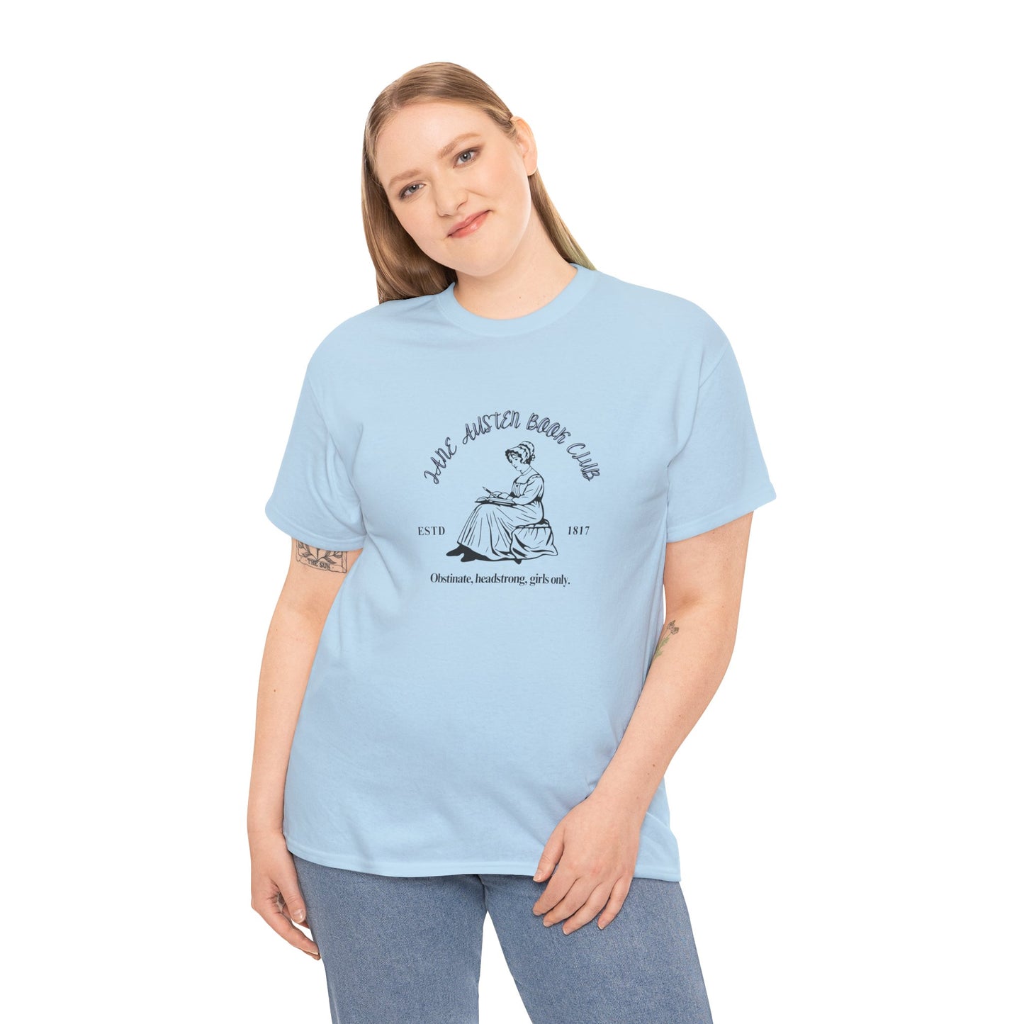 Jane Austen Book Club Unisex Tee - Perfect for Book Lovers, Literary Gifts, Casual Wear, Book Club Events, and Summer Gatherings