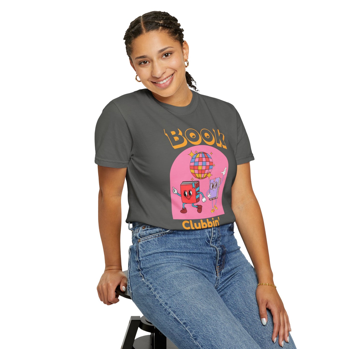 Book Clubbin- Tee (Comfort Colors)