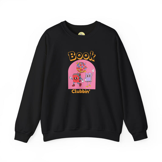 Book Clubbin' Unisex Crewneck Sweatshirt | Cozy Sweater for Book Lovers, Gift for Readers, Fun Literary Apparel, Chill Vibes [...]