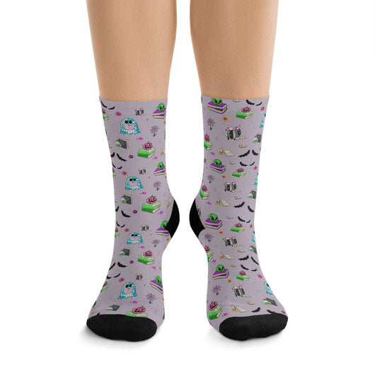 Hallowread Crew Socks