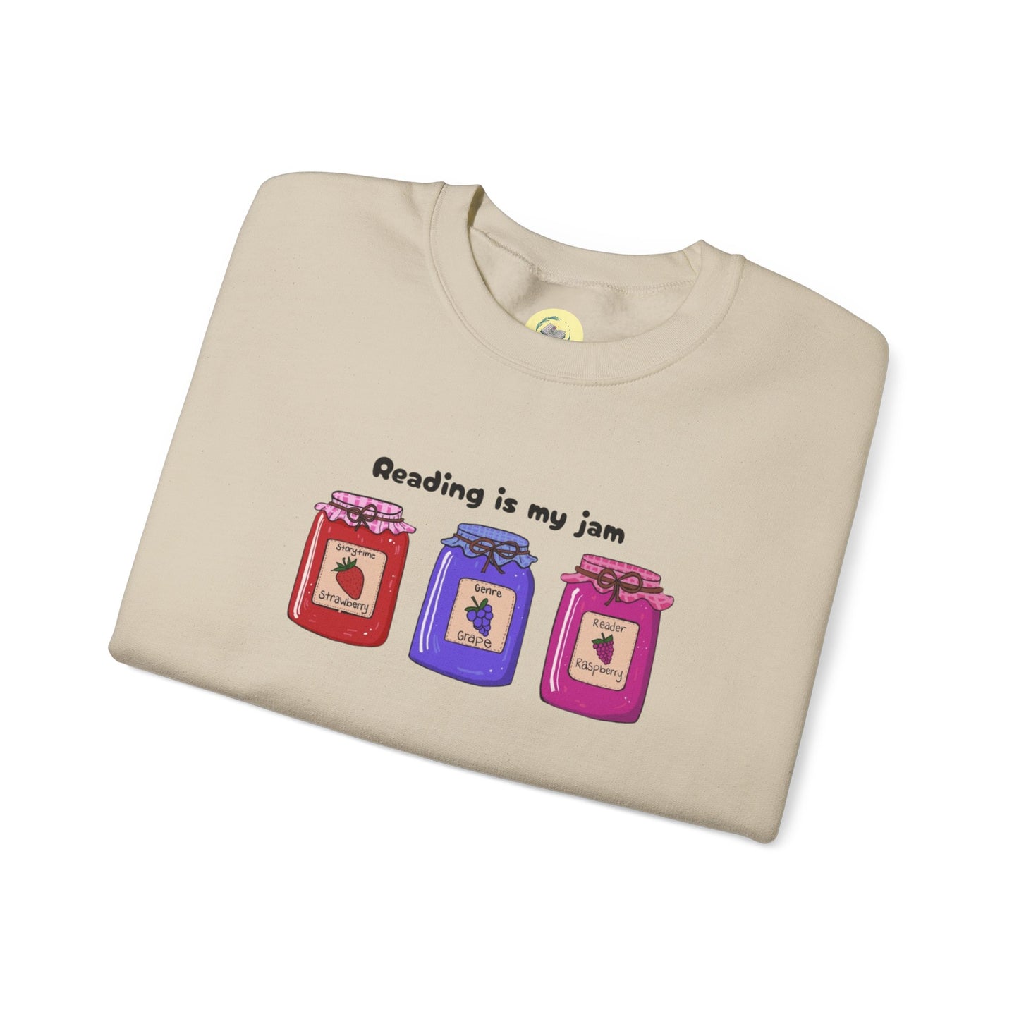 Jam Lover's Crewneck Sweatshirt | Comfy Gift for Foodies, Cozy Unisex Apparel for Casual Wear, Perfect for Birthdays & Holidays