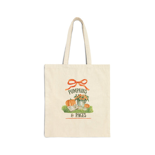 Pumpkins & Pages Tote