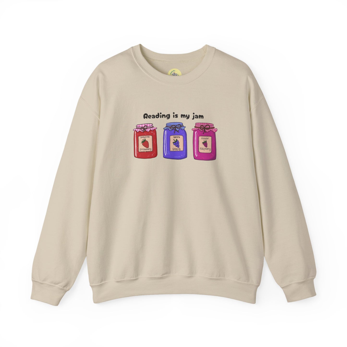 Jam Lover's Crewneck Sweatshirt | Comfy Gift for Foodies, Cozy Unisex Apparel for Casual Wear, Perfect for Birthdays & Holidays