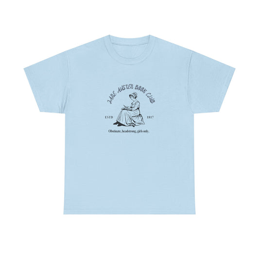 Jane Austen Book Club Unisex Tee - Perfect for Book Lovers, Literary Gifts, Casual Wear, Book Club Events, and Summer Gatherings