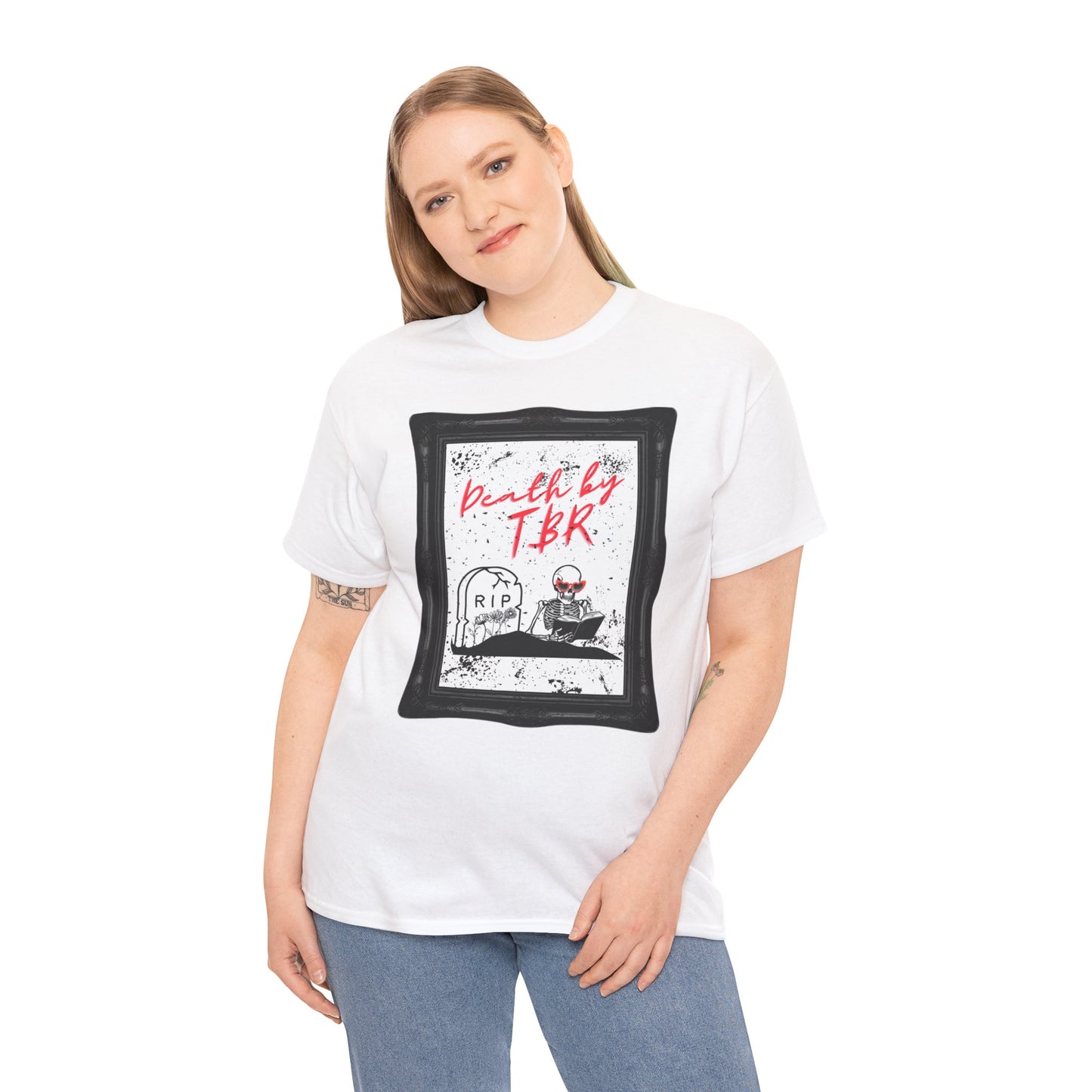 Death by TBR Shirt - Unisex Heavy Cotton Tee