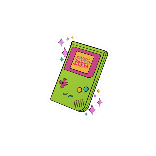 Keep Trying You Are Doing Great- Viynal Sticker